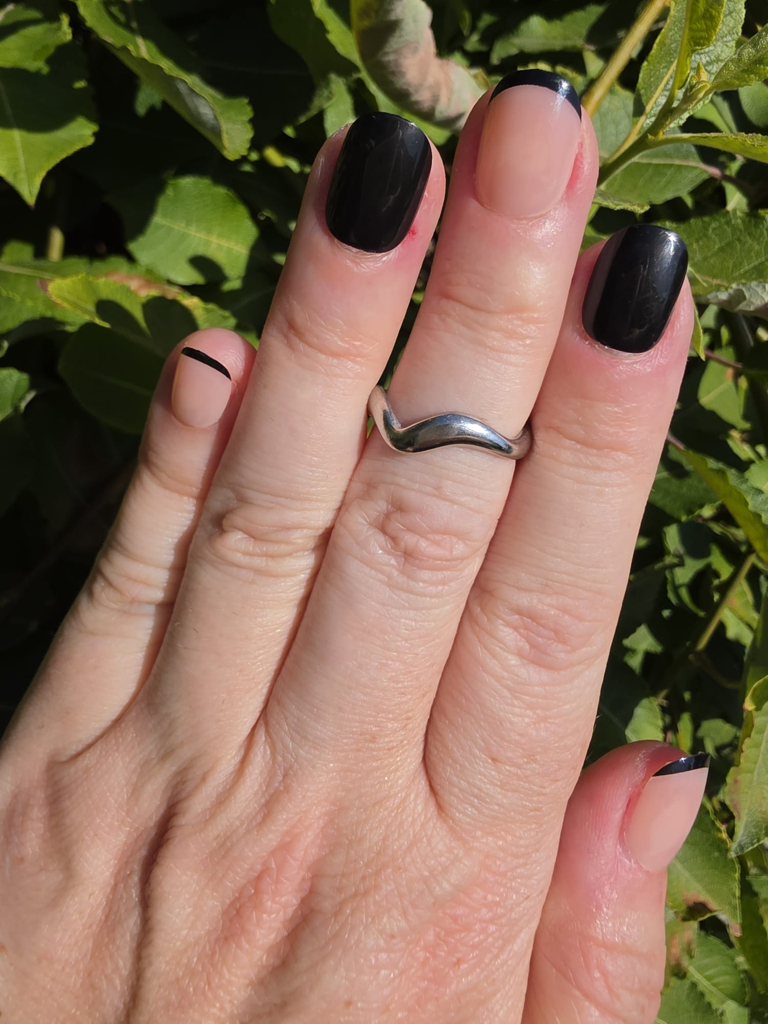Edelstahl Ring Welle